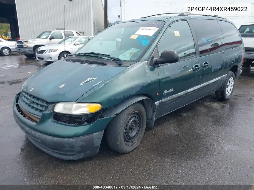 2P4GP44R4XR459022 1999 Plymouth Grand Voyager Se