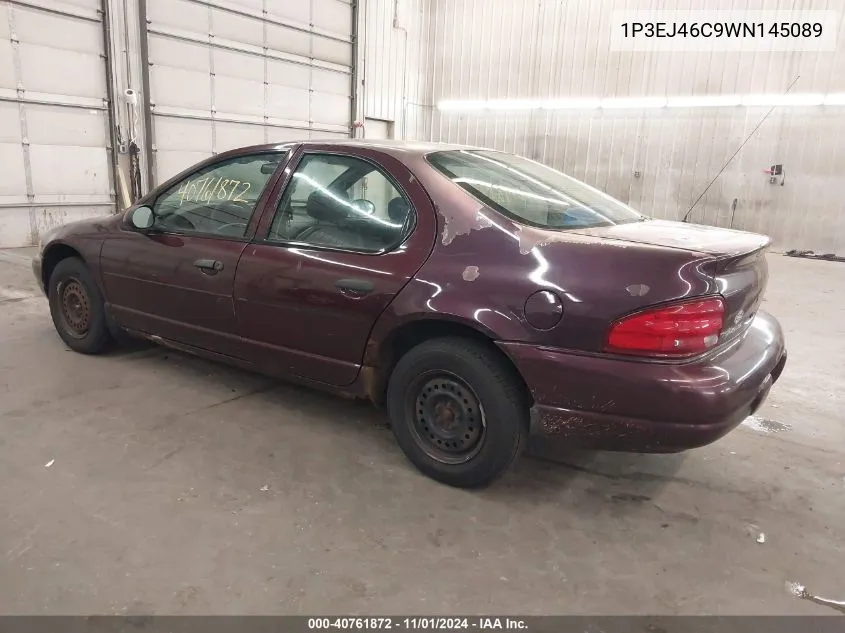 1998 Plymouth Breeze VIN: 1P3EJ46C9WN145089 Lot: 40761872