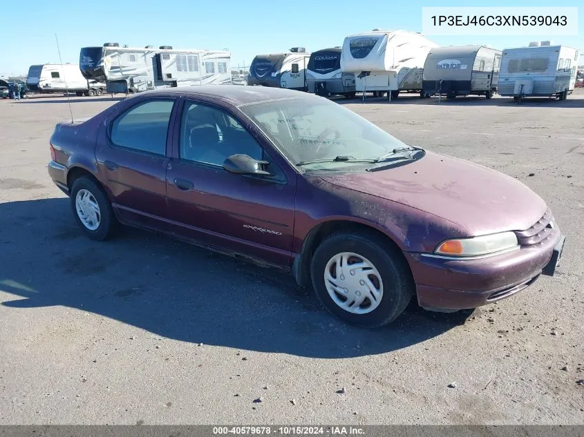 1999 Plymouth Breeze VIN: 1P3EJ46C3XN539043 Lot: 40579678