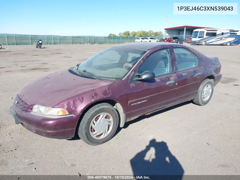 1999 Plymouth Breeze VIN: 1P3EJ46C3XN539043 Lot: 40579678