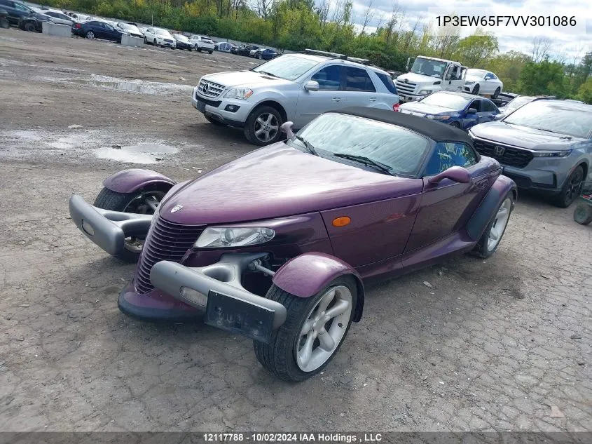 1997 Plymouth Prowler VIN: 1P3EW65F7VV301086 Lot: 12117788