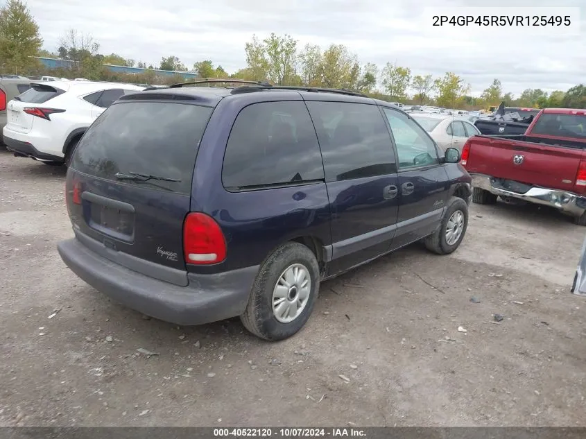 1997 Plymouth Voyager Se VIN: 2P4GP45R5VR125495 Lot: 40522120