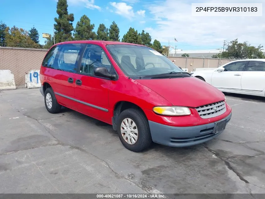 1997 Plymouth Voyager VIN: 2P4FP25B9VR310183 Lot: 40621087