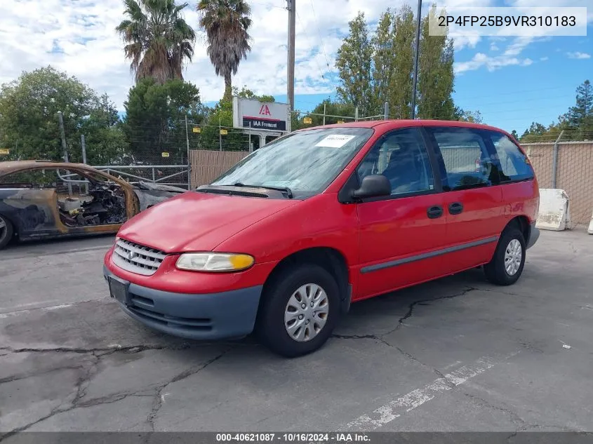 1997 Plymouth Voyager VIN: 2P4FP25B9VR310183 Lot: 40621087