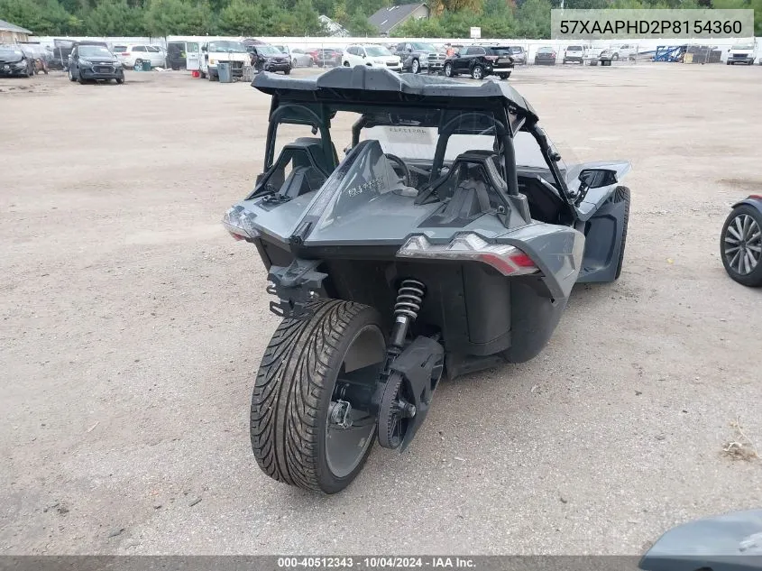 2023 Polaris Slingshot Sl VIN: 57XAAPHD2P8154360 Lot: 40512343