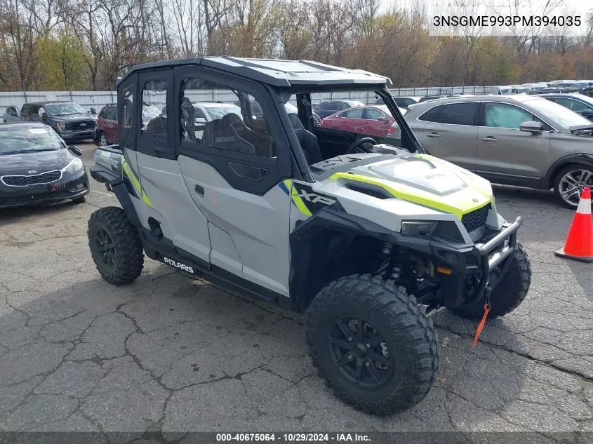 2023 Polaris General Xp 4 1000 Sport VIN: 3NSGME993PM394035 Lot: 40675064