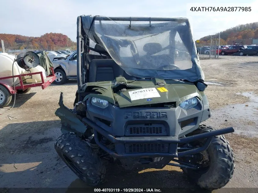 2010 Polaris Ranger 800/Xp VIN: 4XATH76A9A2877985 Lot: 40703119