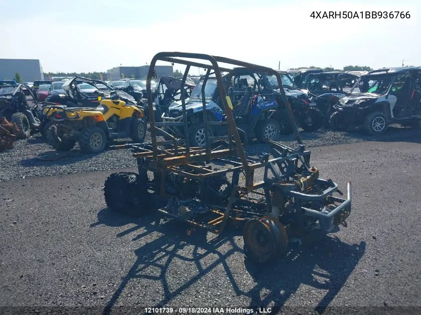 2011 Polaris Ranger 500 Efi VIN: 4XARH50A1BB936766 Lot: 12101739