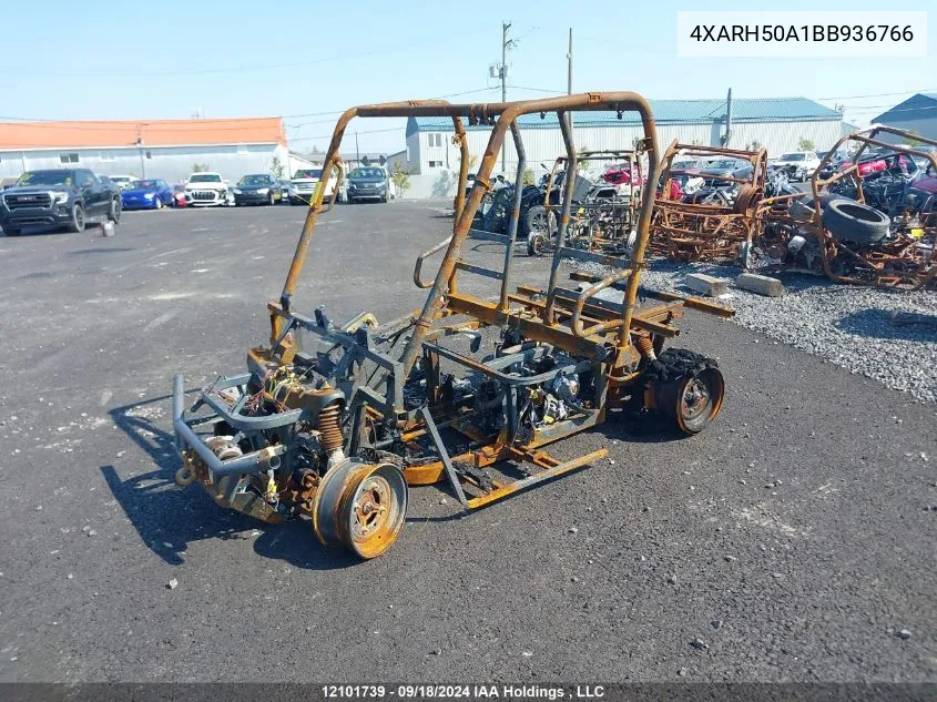 2011 Polaris Ranger 500 Efi VIN: 4XARH50A1BB936766 Lot: 12101739