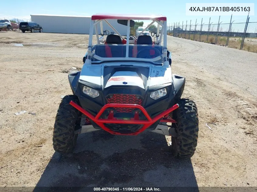 2011 Polaris Ranger Rzr 900Xp VIN: 4XAJH87A1BB405163 Lot: 40790345