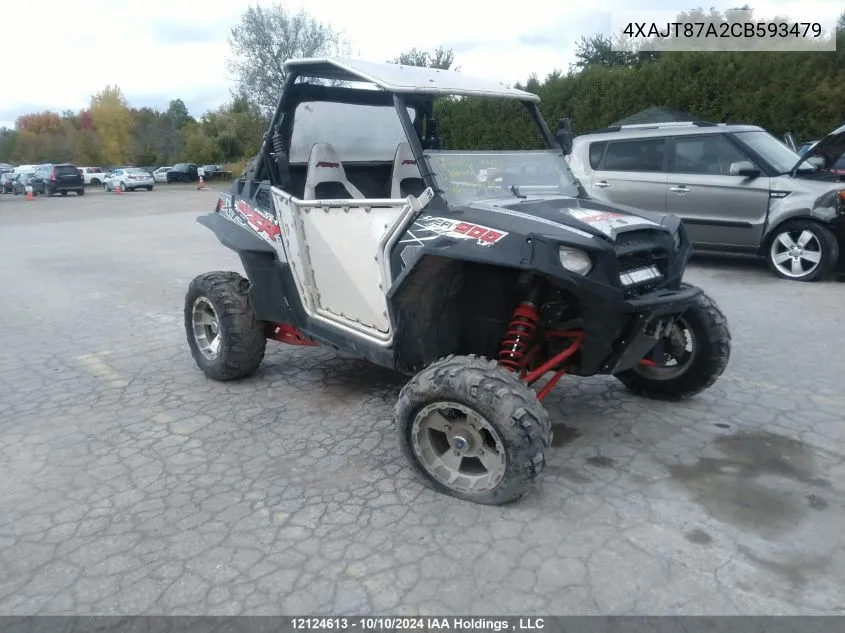 2012 Polaris Ranger Rzr 900Xp VIN: 4XAJT87A2CB593479 Lot: 12124613