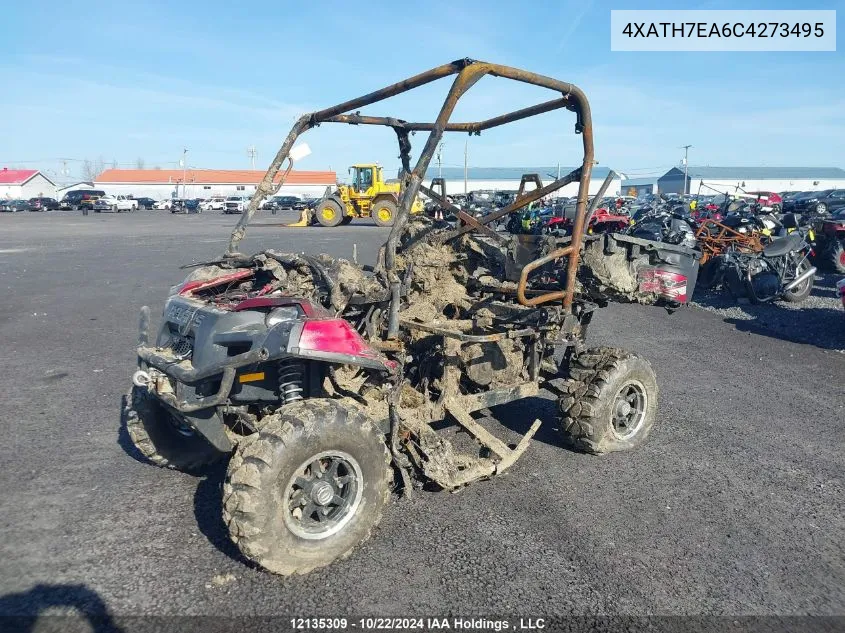 2012 Polaris Ranger 800 Xp Eps VIN: 4XATH7EA6C4273495 Lot: 12135309