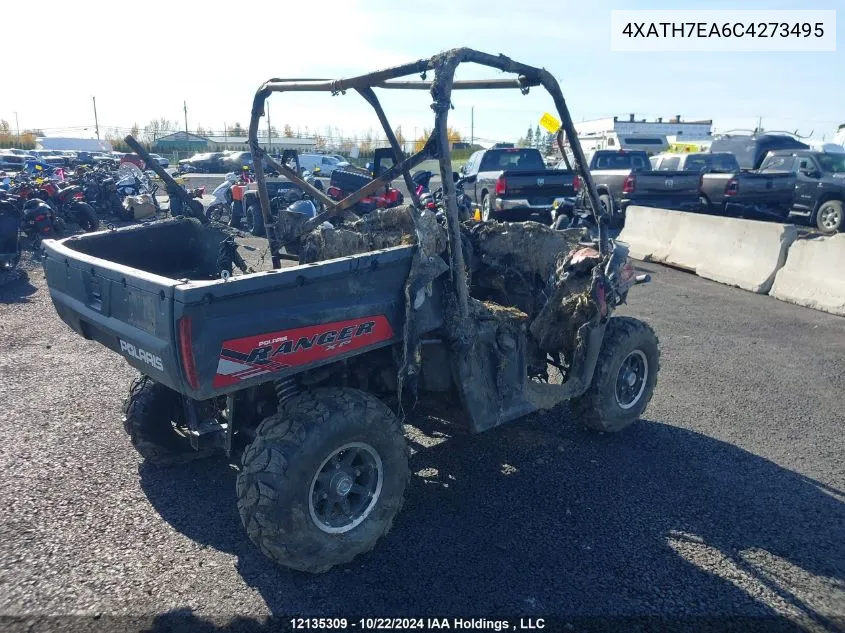 2012 Polaris Ranger 800 Xp Eps VIN: 4XATH7EA6C4273495 Lot: 12135309