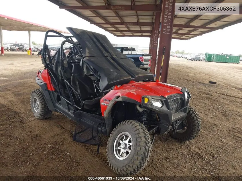 2012 Polaris Ranger Rzr 4 800 VIN: 4XAXE76AXCF305362 Lot: 40561939