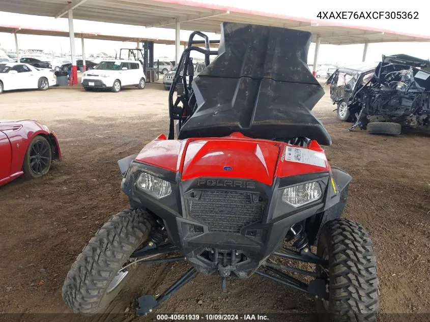 2012 Polaris Ranger Rzr 4 800 VIN: 4XAXE76AXCF305362 Lot: 40561939