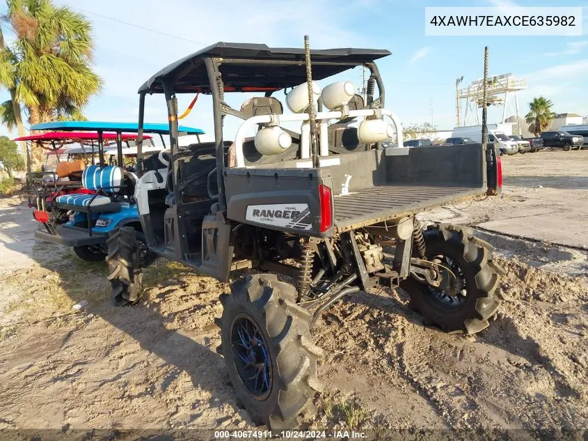 2012 Polaris Ranger 800 Crew Eps VIN: 4XAWH7EAXCE635982 Lot: 40674911