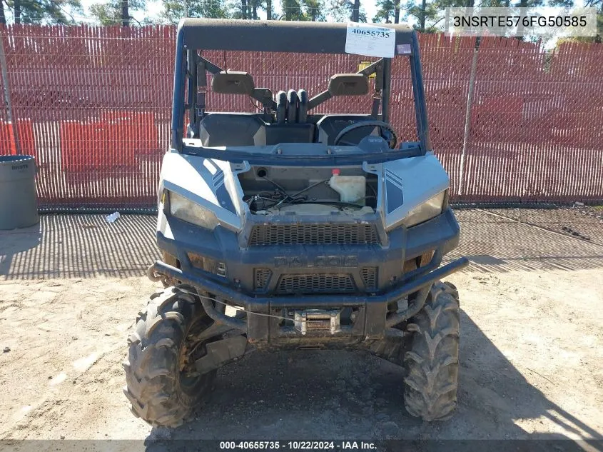 2015 Polaris Ranger 570 Eps Full-Size VIN: 3NSRTE576FG50585 Lot: 40655735