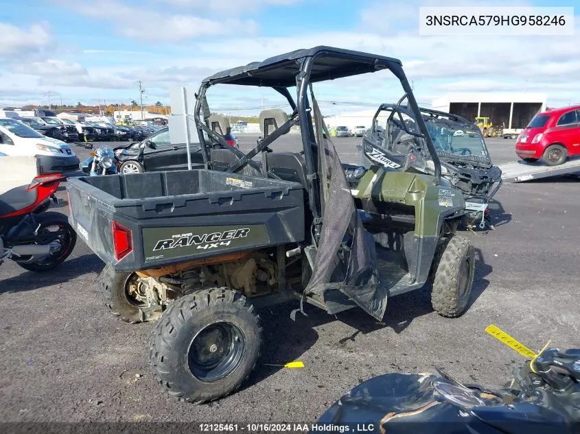 2017 Polaris Ranger 570 Full-Size VIN: 3NSRCA579HG958246 Lot: 12125461