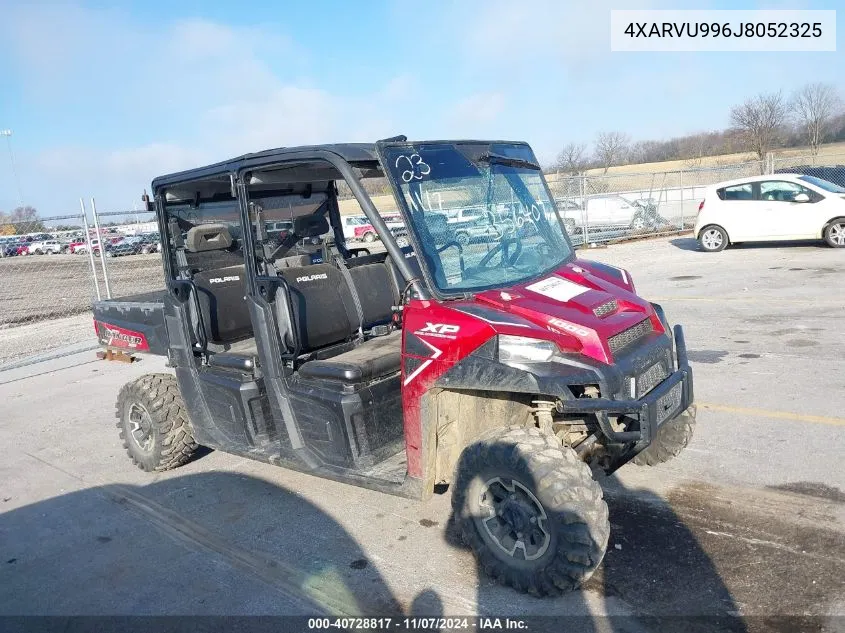 2018 Polaris Ranger Crew Xp1000 Eps Nstr Hvac VIN: 4XARVU996J8052325 Lot: 40728817