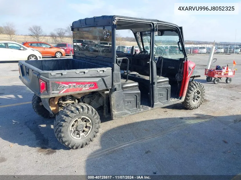 2018 Polaris Ranger Crew Xp1000 Eps Nstr Hvac VIN: 4XARVU996J8052325 Lot: 40728817