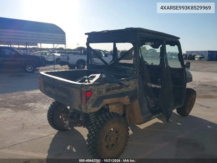 2019 Polaris Ranger Crew Xp 1000 Eps VIN: 4XARSE993K8529969 Lot: 40642793