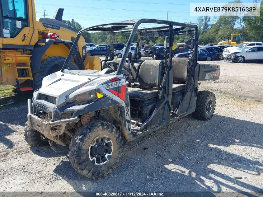 2019 Polaris Ranger Crew Xp 900 Eps VIN: 4XARVE879K8516389 Lot: 40820817