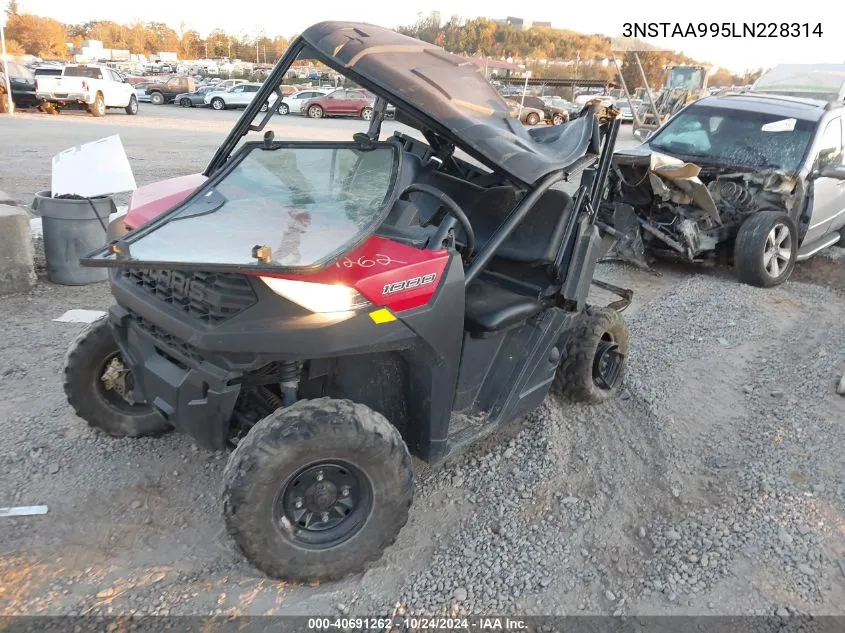 2020 Polaris Ranger 1000 VIN: 3NSTAA995LN228314 Lot: 40691262