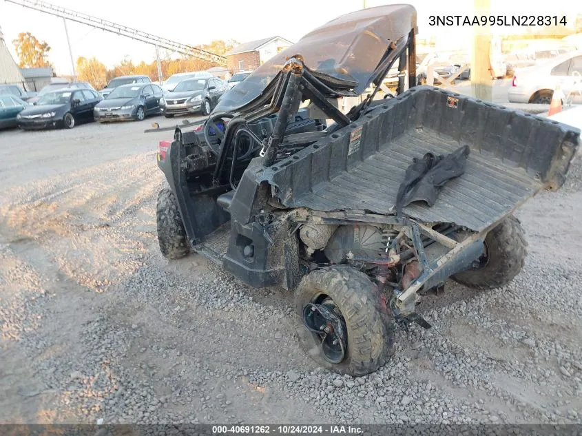 2020 Polaris Ranger 1000 VIN: 3NSTAA995LN228314 Lot: 40691262