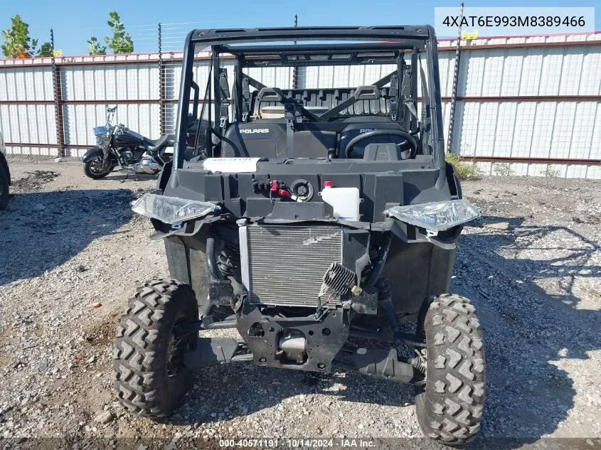 2021 Polaris Ranger Crew 1000 Premium VIN: 4XAT6E993M8389466 Lot: 40571191