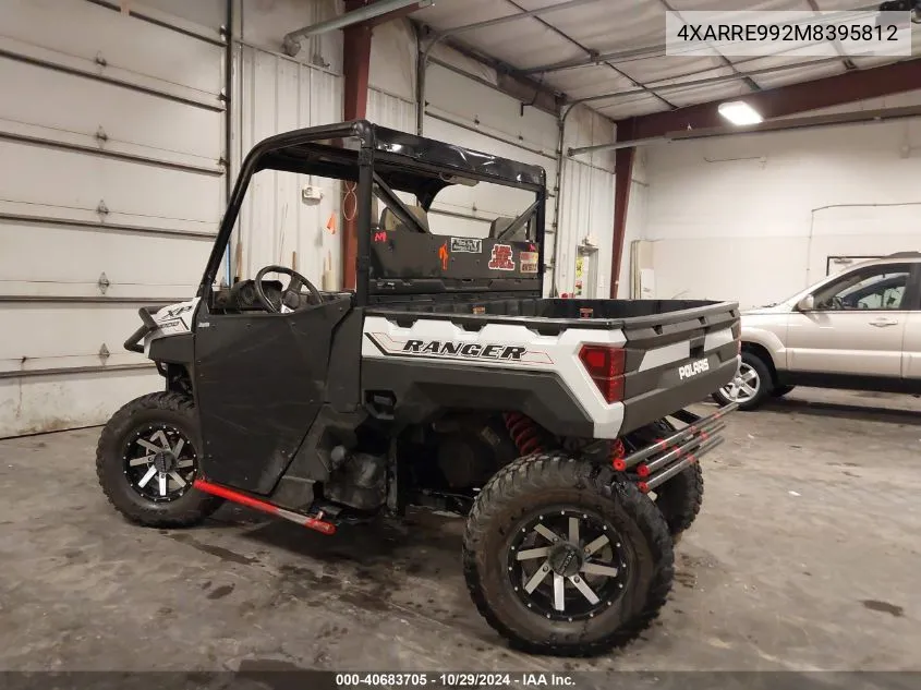 2021 Polaris Ranger Xp 1000 Premium VIN: 4XARRE992M8395812 Lot: 40683705