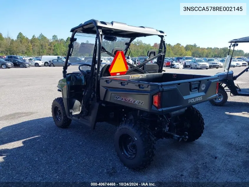 2024 Polaris Ranger 570 Full-Size VIN: 3NSCCA578RE002145 Lot: 40674468