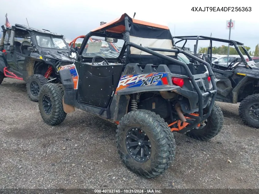 2013 Polaris Rzr 900 Xp Eps VIN: 4XAJT9EA4DF256363 Lot: 40752745