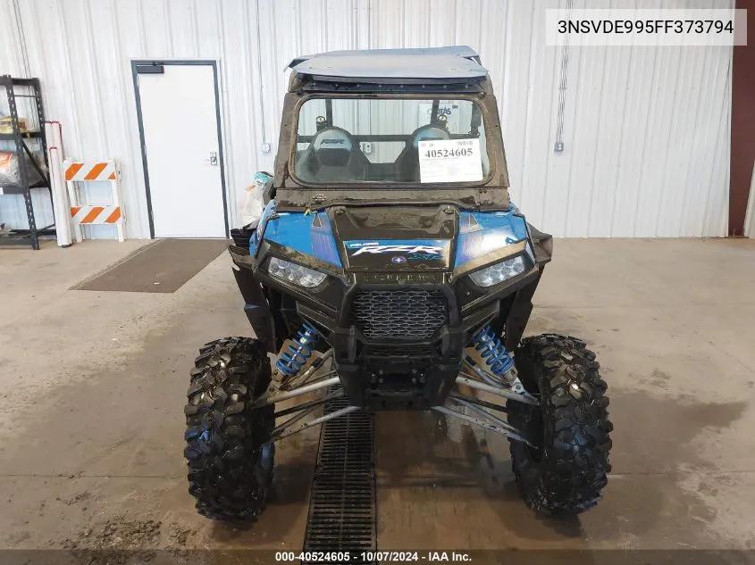 2015 Polaris Rzr Xp 1000 Eps VIN: 3NSVDE995FF373794 Lot: 40524605