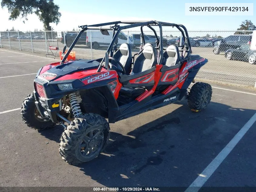 2015 Polaris Rzr Xp 4 1000 Eps VIN: 3NSVFE990FF429134 Lot: 40718888