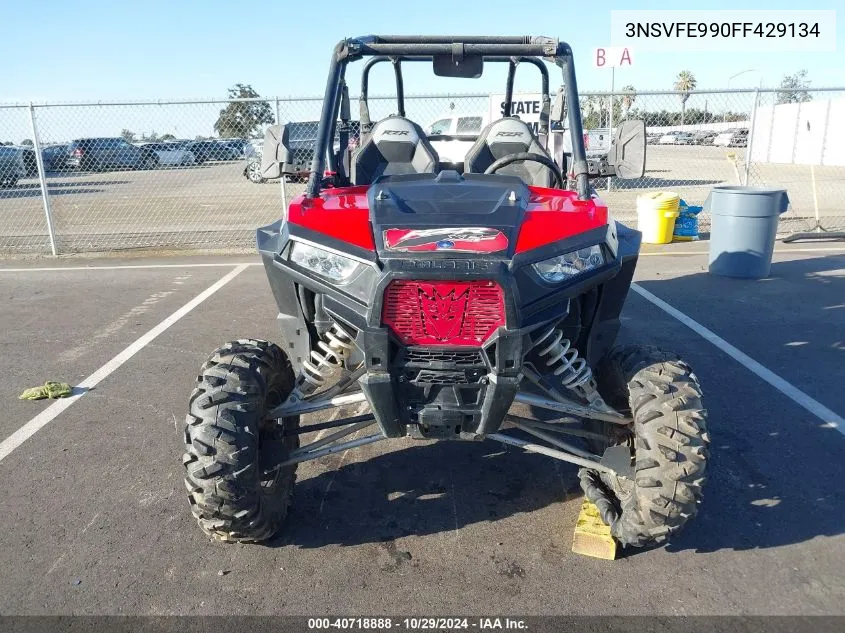 2015 Polaris Rzr Xp 4 1000 Eps VIN: 3NSVFE990FF429134 Lot: 40718888