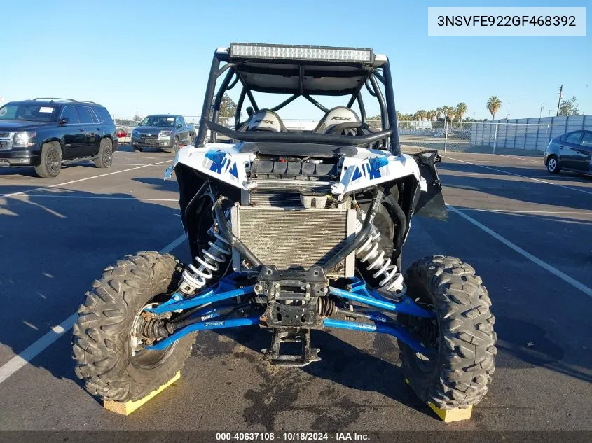 2016 Polaris Rzr Xp 4 Turbo Eps VIN: 3NSVFE922GF468392 Lot: 40637108