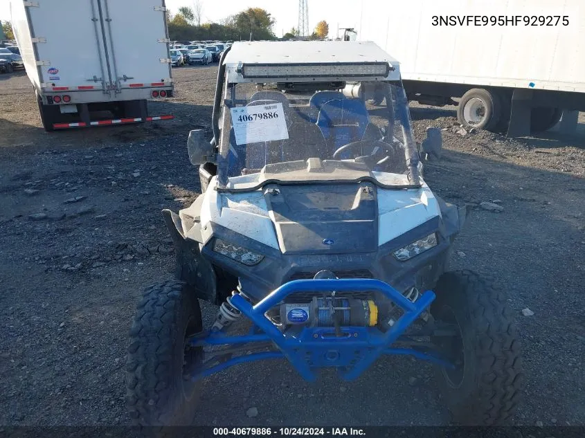 2017 Polaris Rzr Xp 4 1000 Eps VIN: 3NSVFE995HF929275 Lot: 40679886