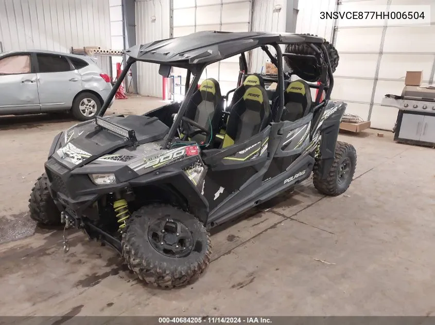 2017 Polaris Rzr 4 900 Eps VIN: 3NSVCE877HH006504 Lot: 40684205