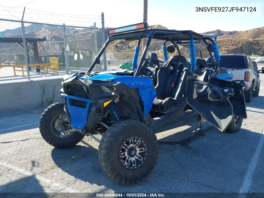 3NSVFE927JF947124 2018 Polaris Rzr Xp 4 Turbo Eps