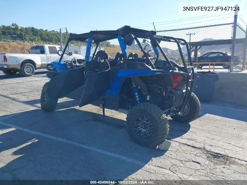 3NSVFE927JF947124 2018 Polaris Rzr Xp 4 Turbo Eps