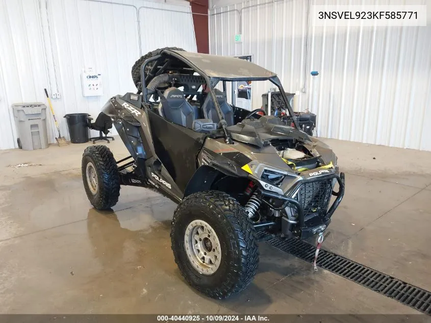 2019 Polaris Rzr Xp Turbo S VIN: 3NSVEL923KF585771 Lot: 40440925