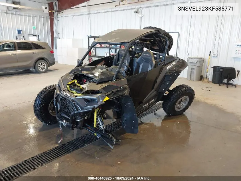 2019 Polaris Rzr Xp Turbo S VIN: 3NSVEL923KF585771 Lot: 40440925