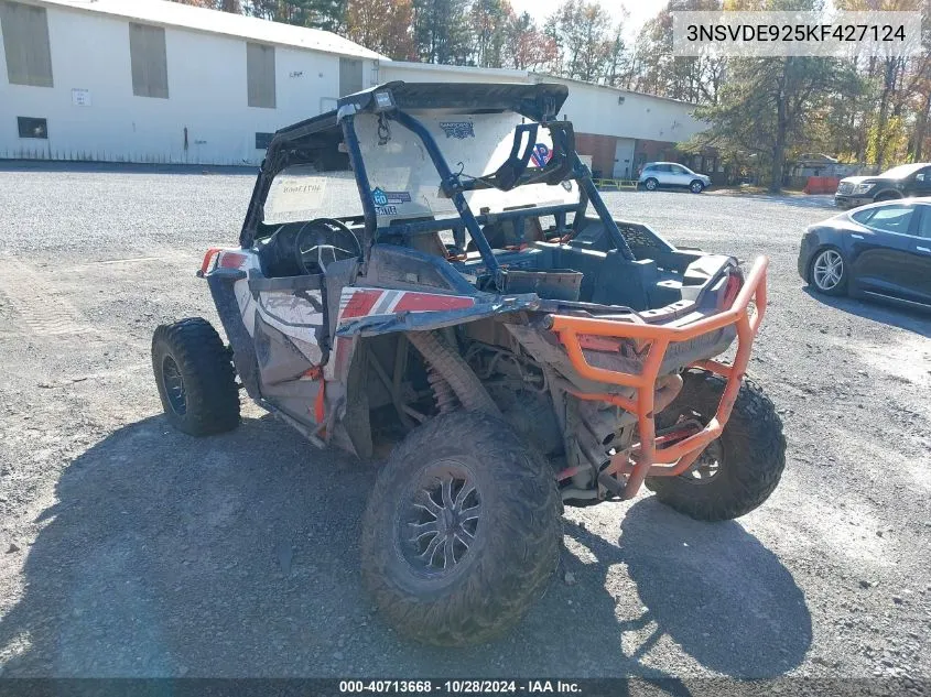 2019 Polaris Rzr Xp Turbo Eps VIN: 3NSVDE925KF427124 Lot: 40713668