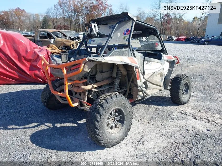 2019 Polaris Rzr Xp Turbo Eps VIN: 3NSVDE925KF427124 Lot: 40713668