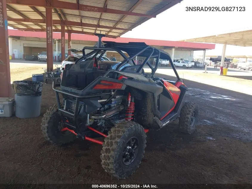 2020 Polaris Rzr Pro Xp Ultimate VIN: 3NSRAD929LG827123 Lot: 40696352