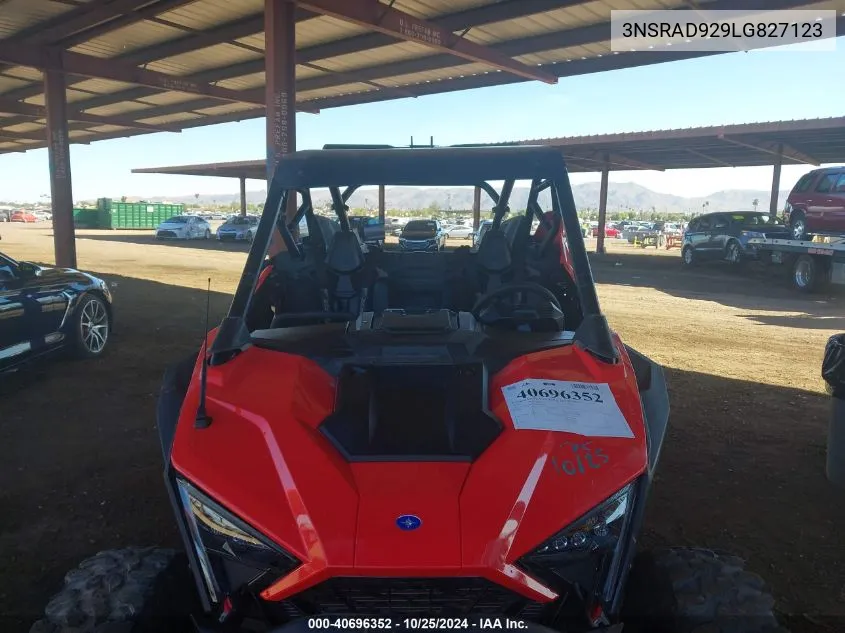 2020 Polaris Rzr Pro Xp Ultimate VIN: 3NSRAD929LG827123 Lot: 40696352