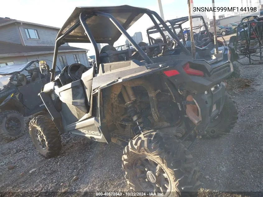 2021 Polaris Rzr Xp 1000 VIN: 3NSNAE999MF144198 Lot: 40573543