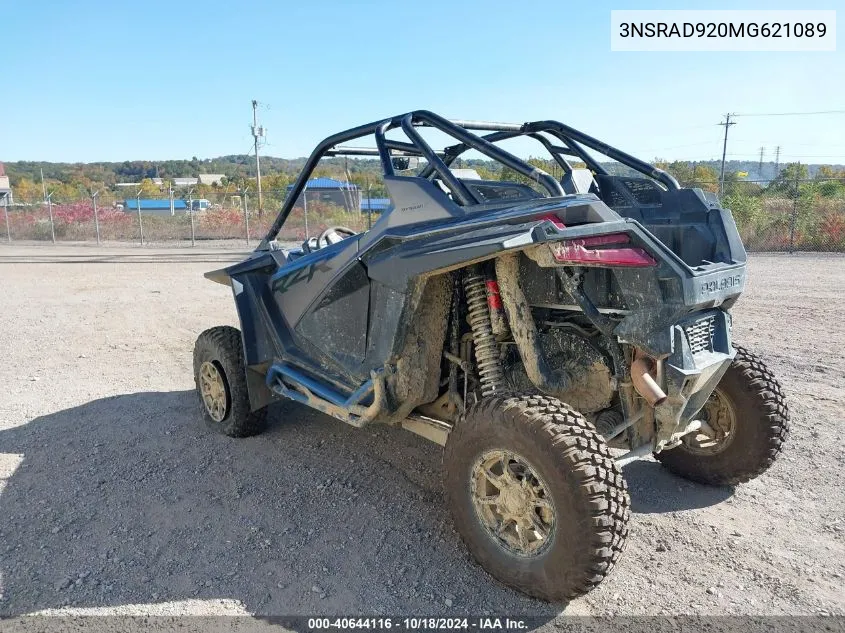 2021 Polaris Rzr Pro Xp Ultimate VIN: 3NSRAD920MG621089 Lot: 40644116