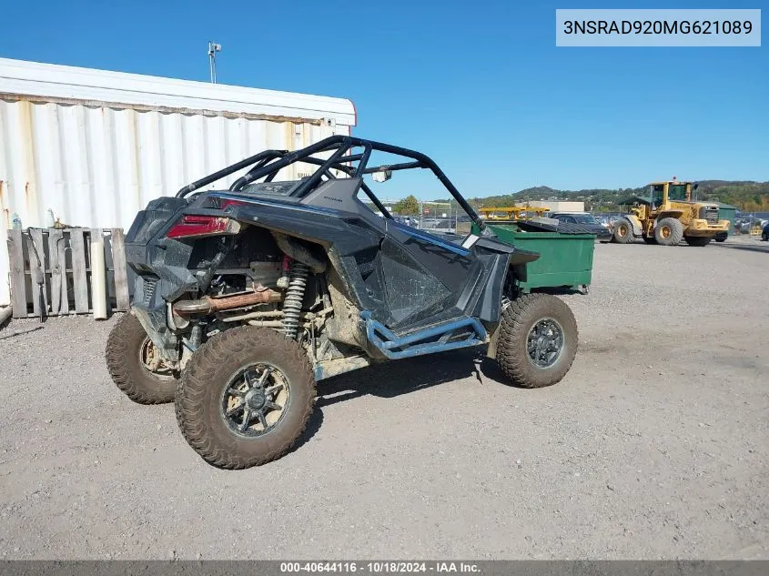 2021 Polaris Rzr Pro Xp Ultimate VIN: 3NSRAD920MG621089 Lot: 40644116