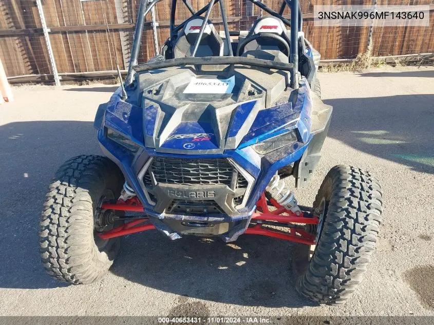 2021 Polaris Rzr Xp 1000 Premium VIN: 3NSNAK996MF143640 Lot: 40653431